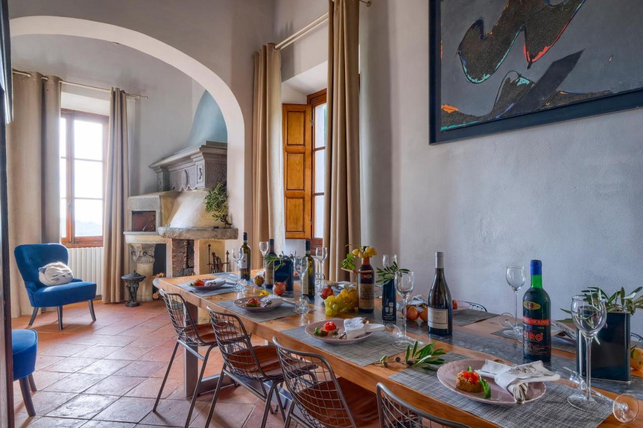 Villa Maria - In The Hills Above Florence Castiglione  Bagian luar foto