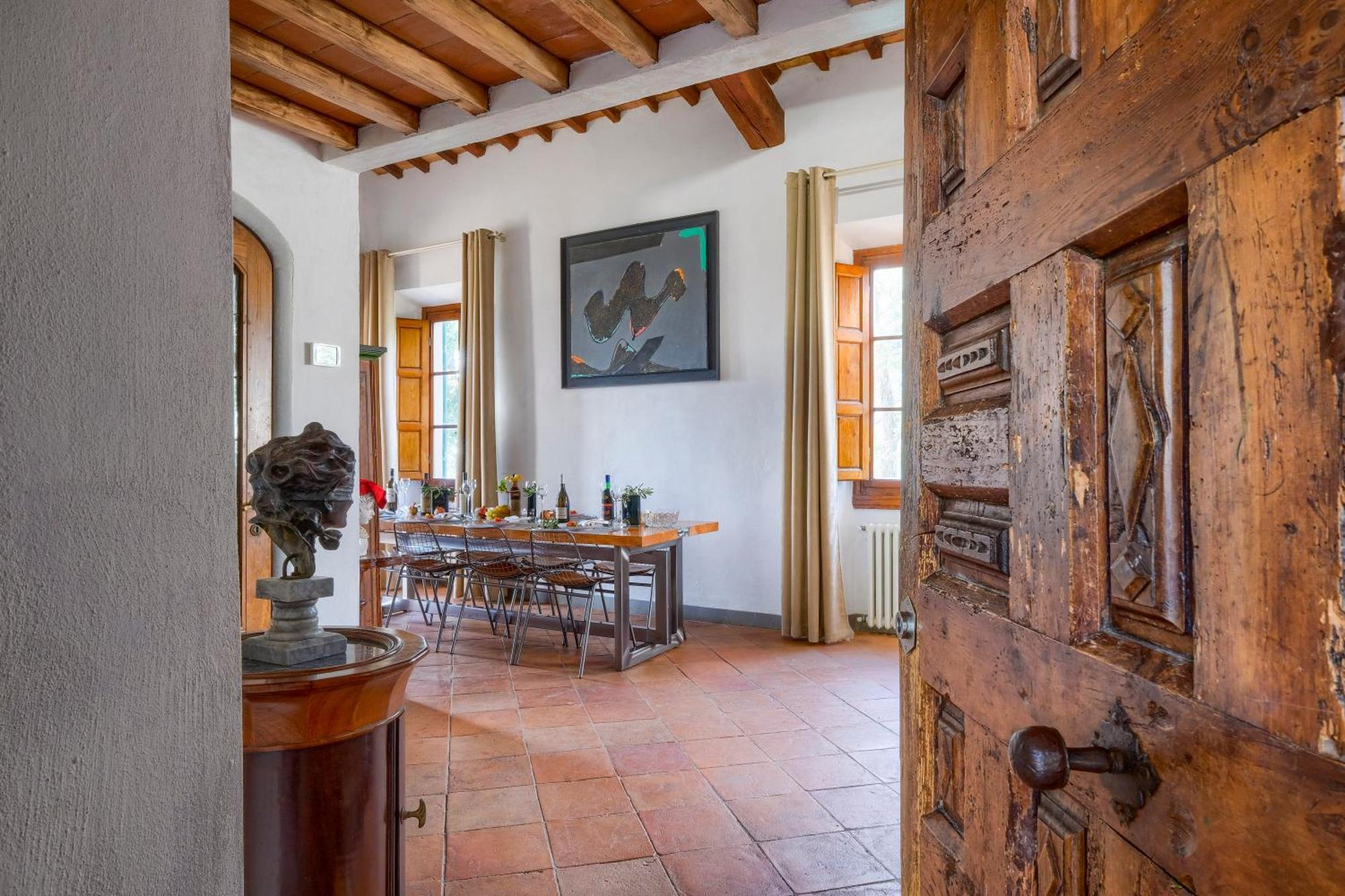 Villa Maria - In The Hills Above Florence Castiglione  Bagian luar foto